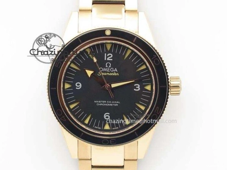 0327 Thermal Speedmaster ’57 Co-Axial SS RG OMF 1:1 Best Edition White Dial On SS RG Bracelet A9300 (Free Leather Strap) 8074